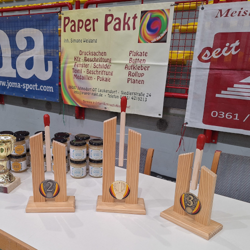 6. Streichholz-Kugel-Zweikampf / 5. Stab – Jugendcup 2025 mit Ergebnissen