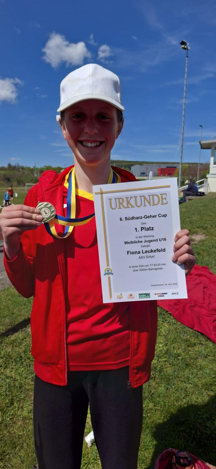 26.04.2026 Südharzer Geher-CUP in Sangerhausen