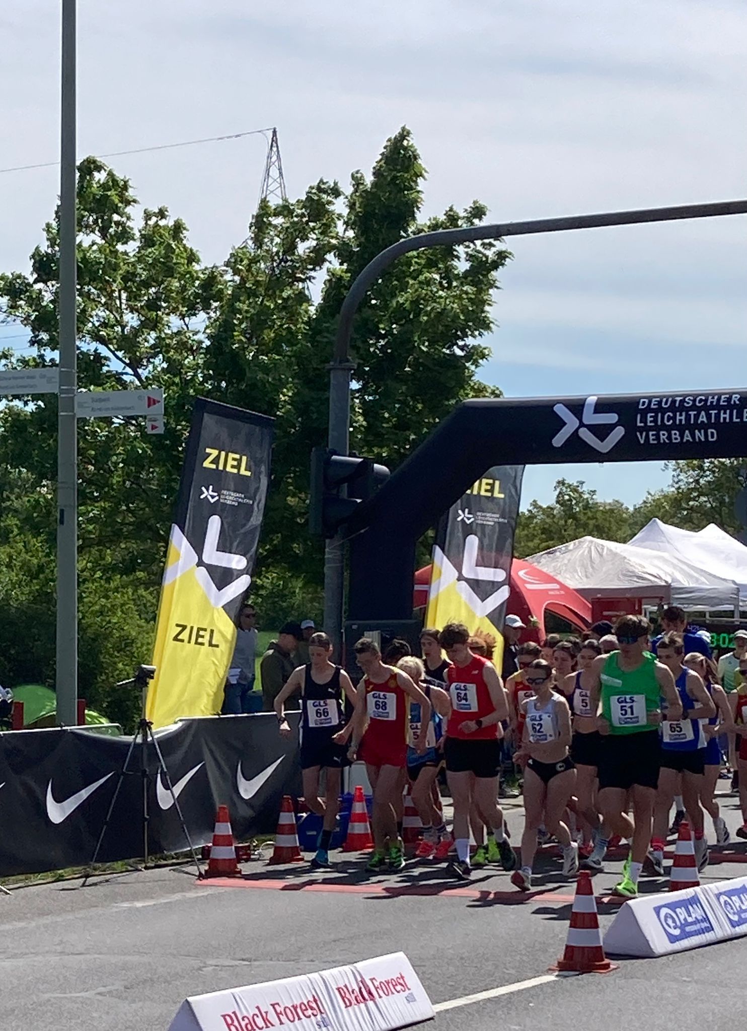 ASV Erfurt bei den Deutschen Meisterschaften im Straßengehen in Kelsterbach